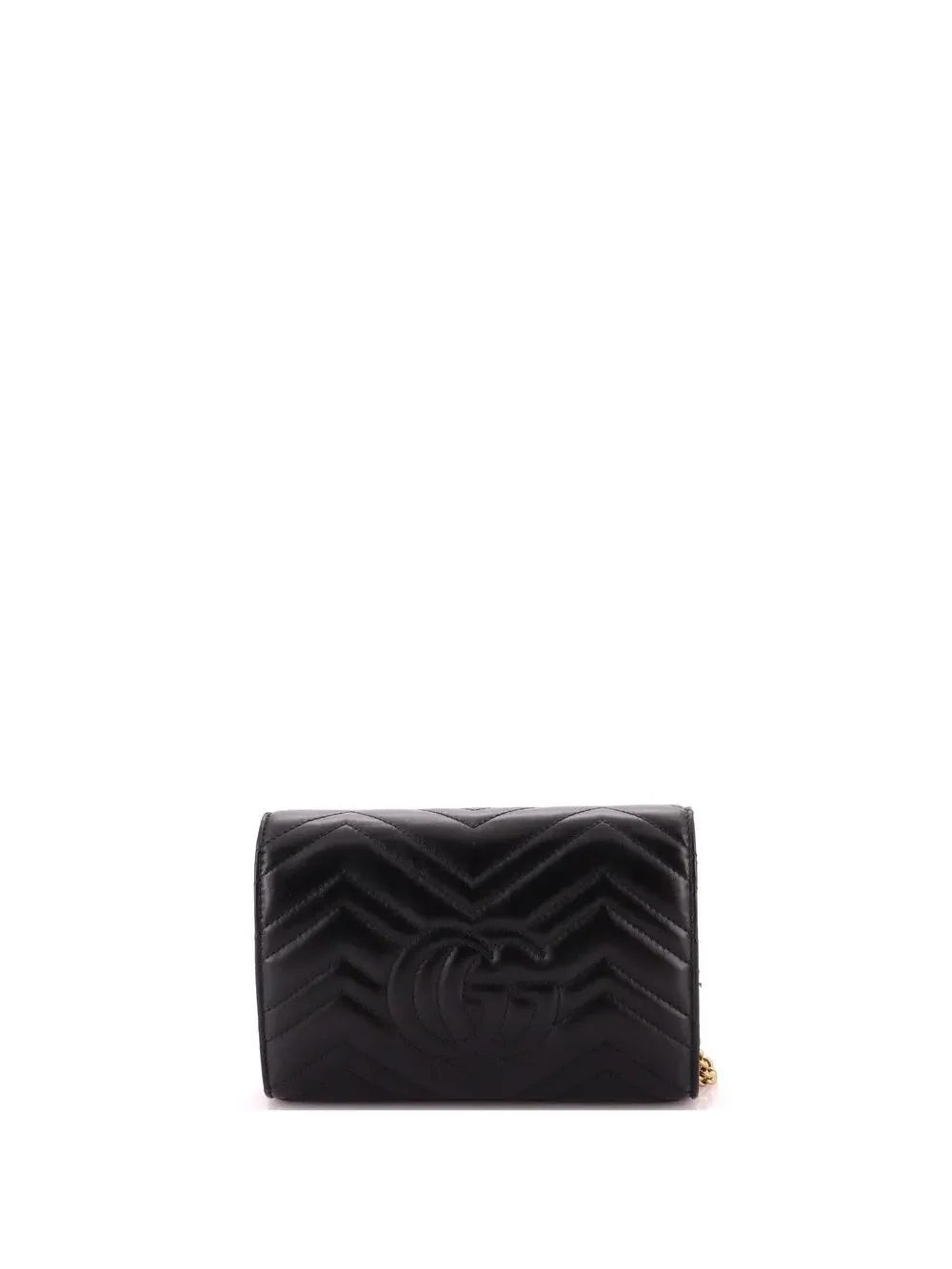 Gucci Gg Marmont Chain Wallet Matelasse #334705G11B